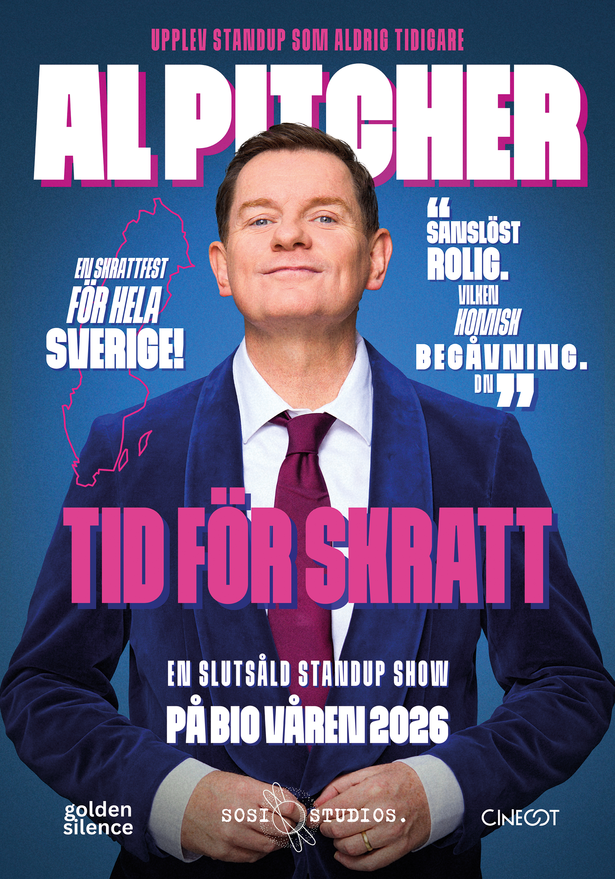 Poster: Al Pitcher - Tid för Skratt