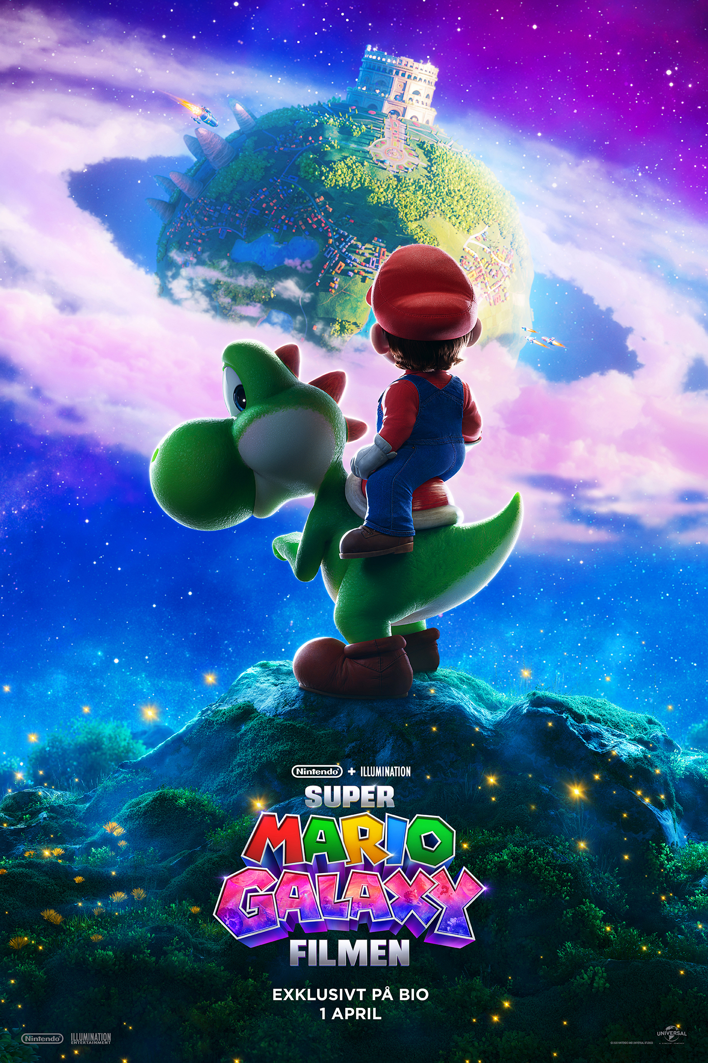 Poster: Super Mario Galaxy Filmen